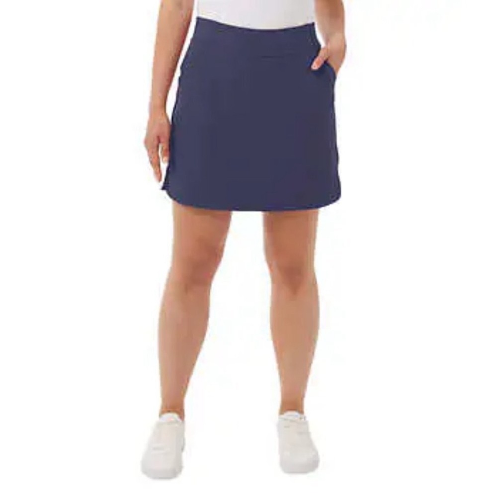 💙XL: 32° cool Zip up Skort